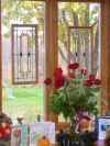 oak stained glass frames oak stain 02.jpg (72984 bytes)